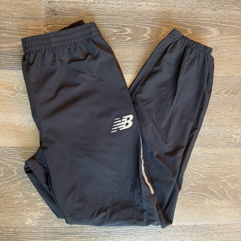 New Balance All Motion Lightweight Joggers Running Black Pants Men's Size Large